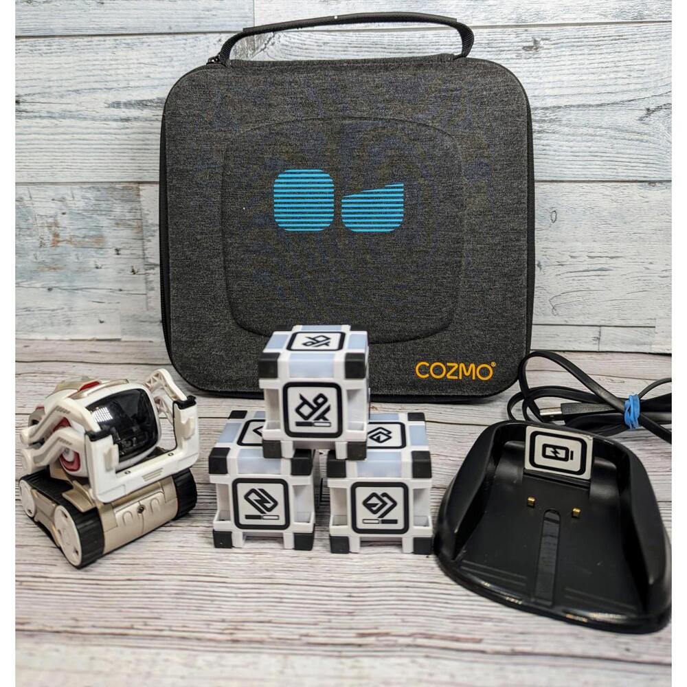 Anki Cozmo Robot Gen 2 STEM Coding Programmable Friend! Fully Tested & Working!